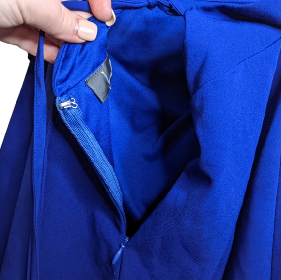 Lulu's Play On Curves Royal Blue Backless Dress Size S 💙✨ - Picture 11 of 15